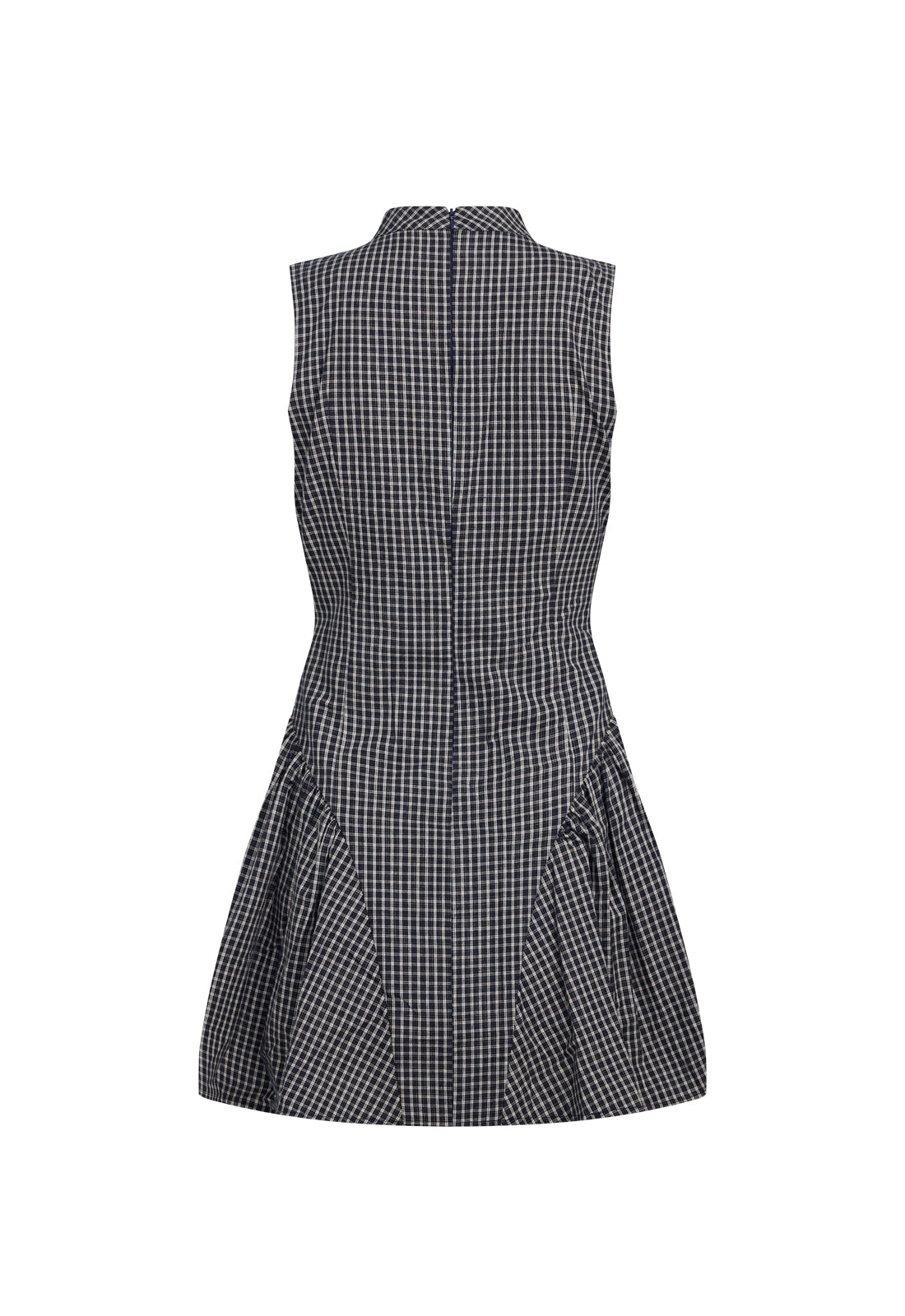 CHELSEA MINI DRESS - NOIR CHECK