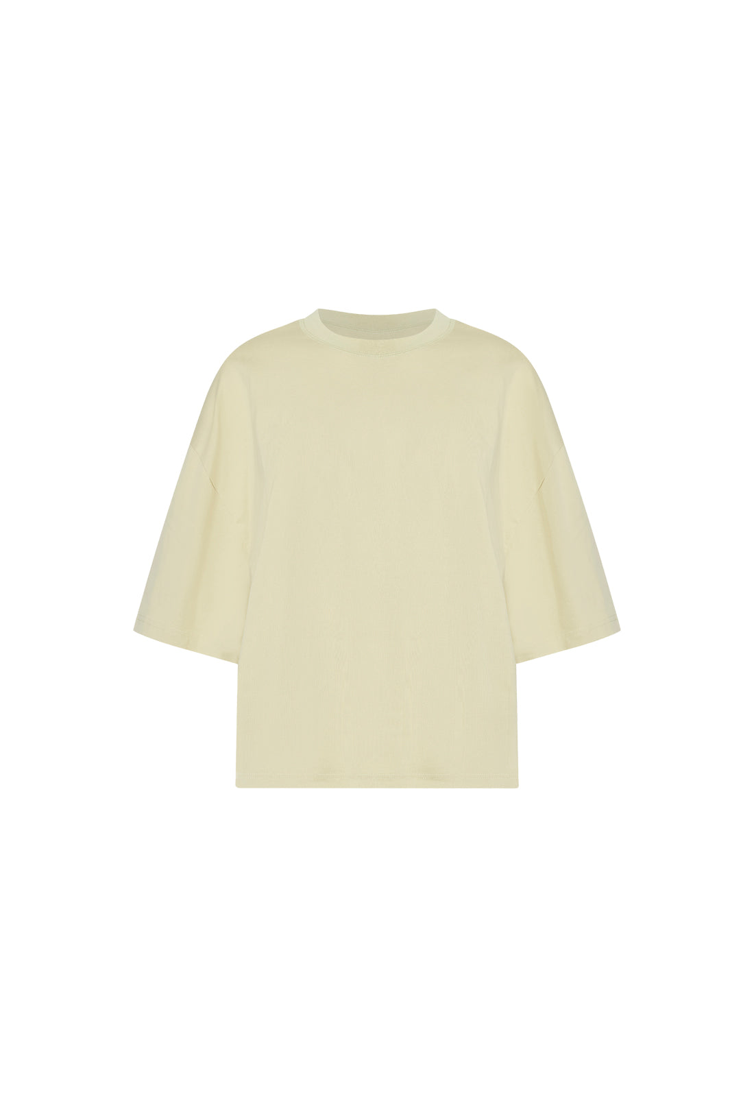BLOOM SHORT SLEEVE - BEIGE