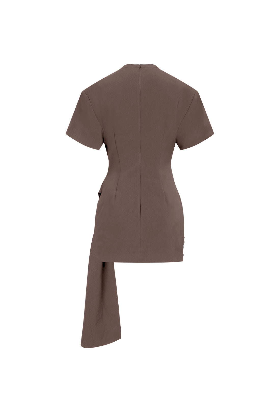 MARTINI MINI DRESS - CHOCOLATE