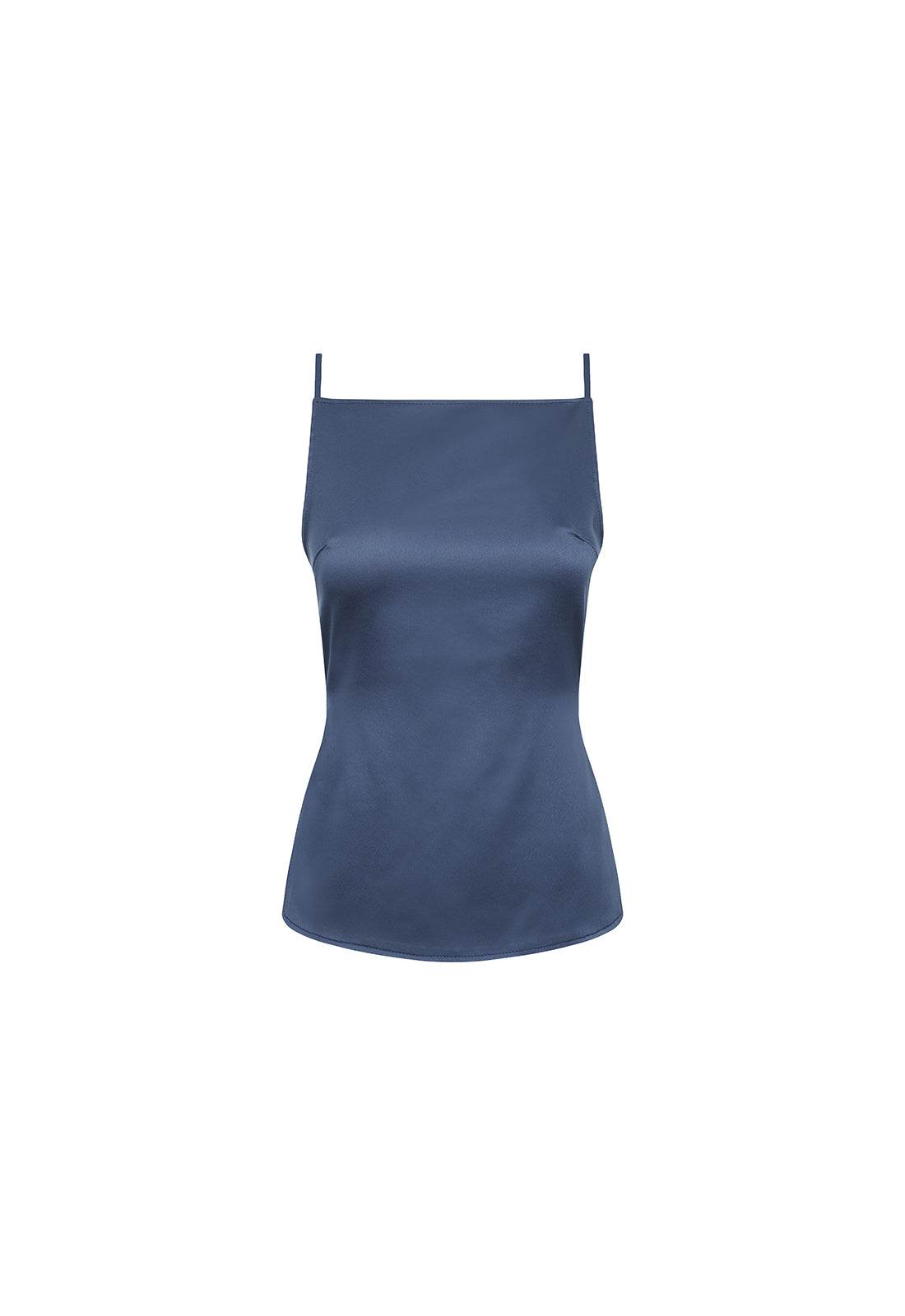 CAMILLE BACKLESS TOP - MIDNIGHT NAVY