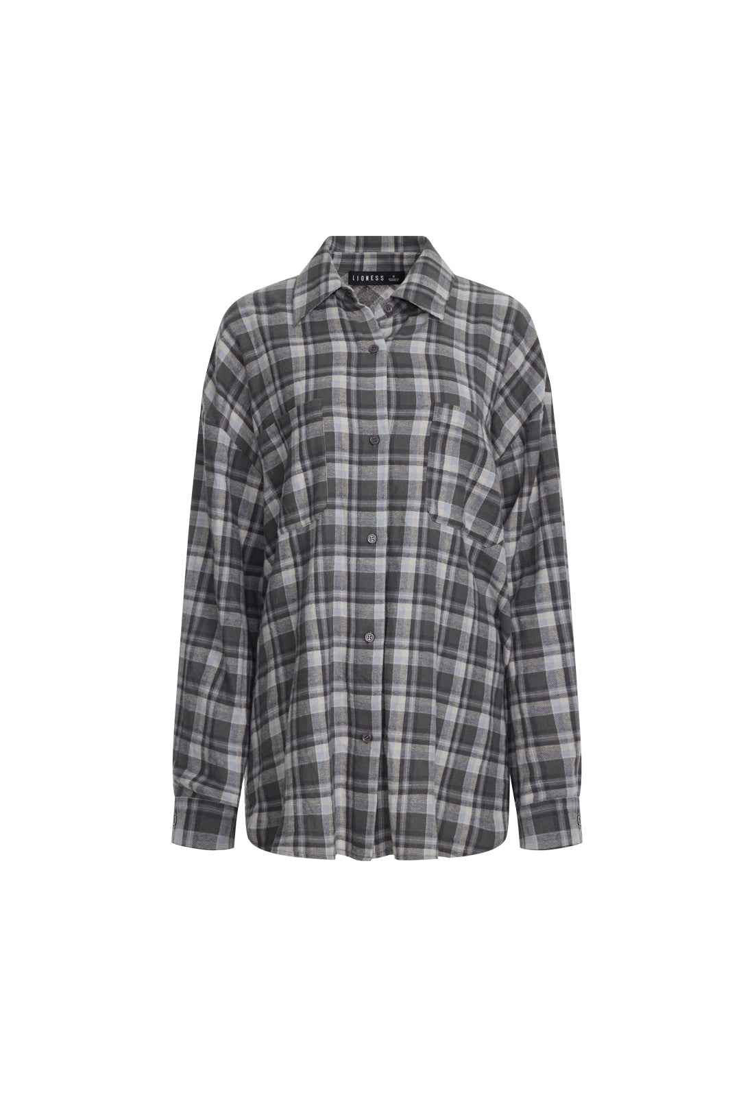 CLARITY SHIRT - SLATE PLAID