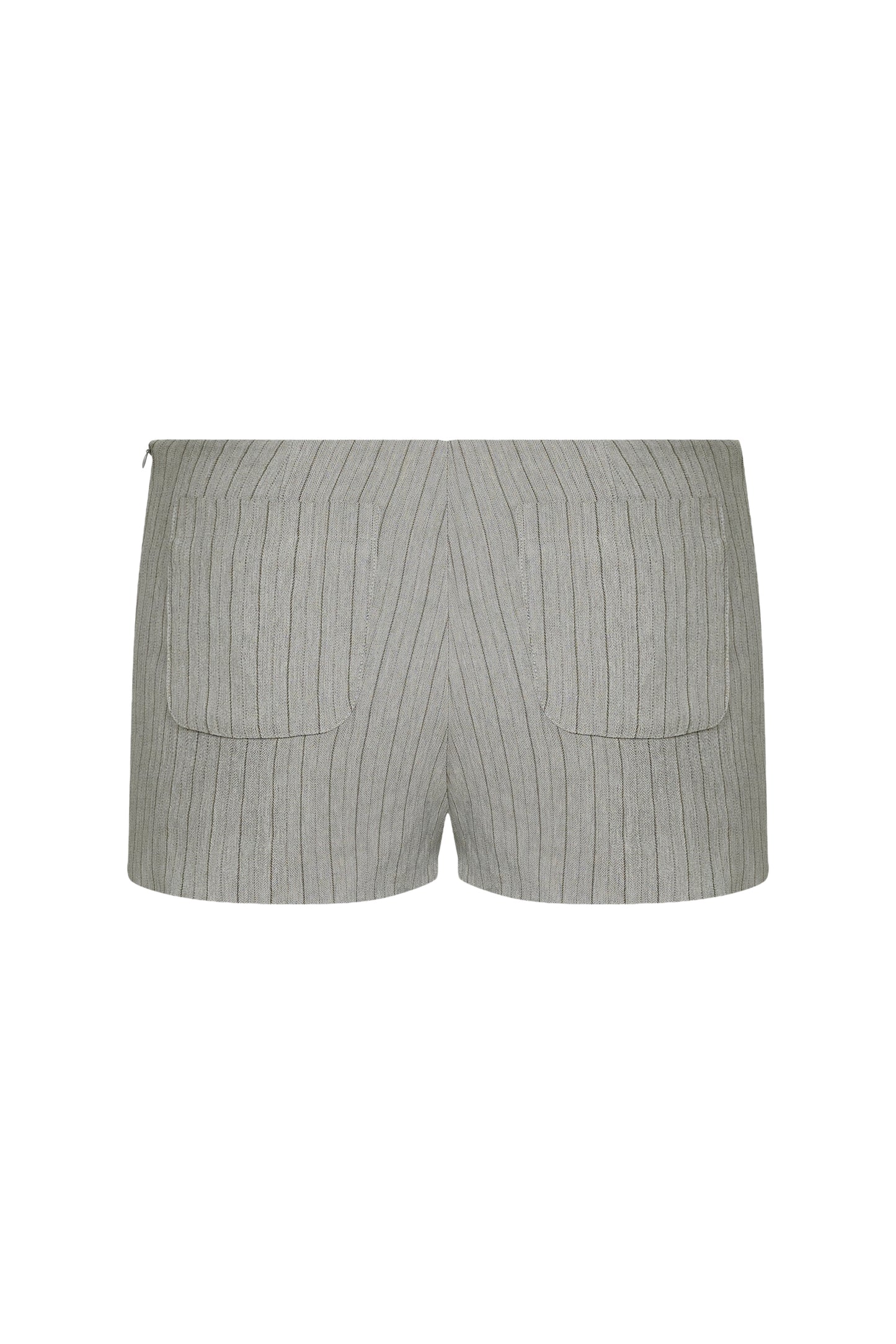 CHLOE SHORT - ASH STRIPE
