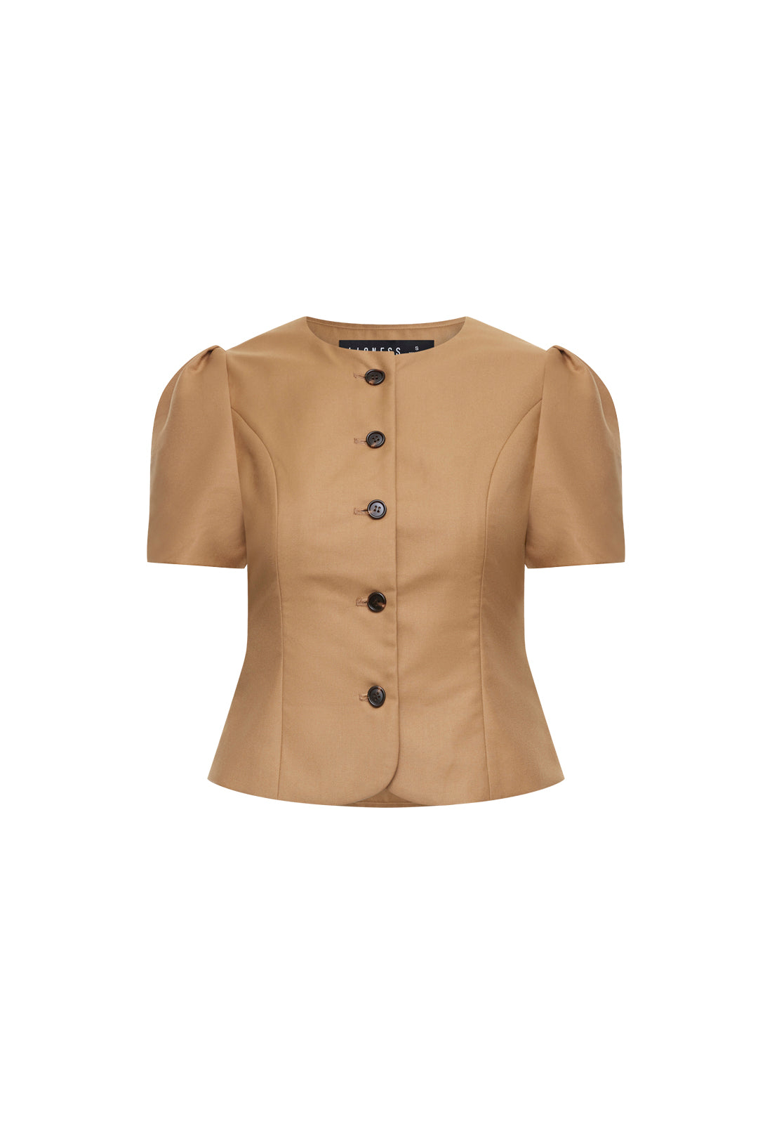 FEMME BLOUSE - CAMEL