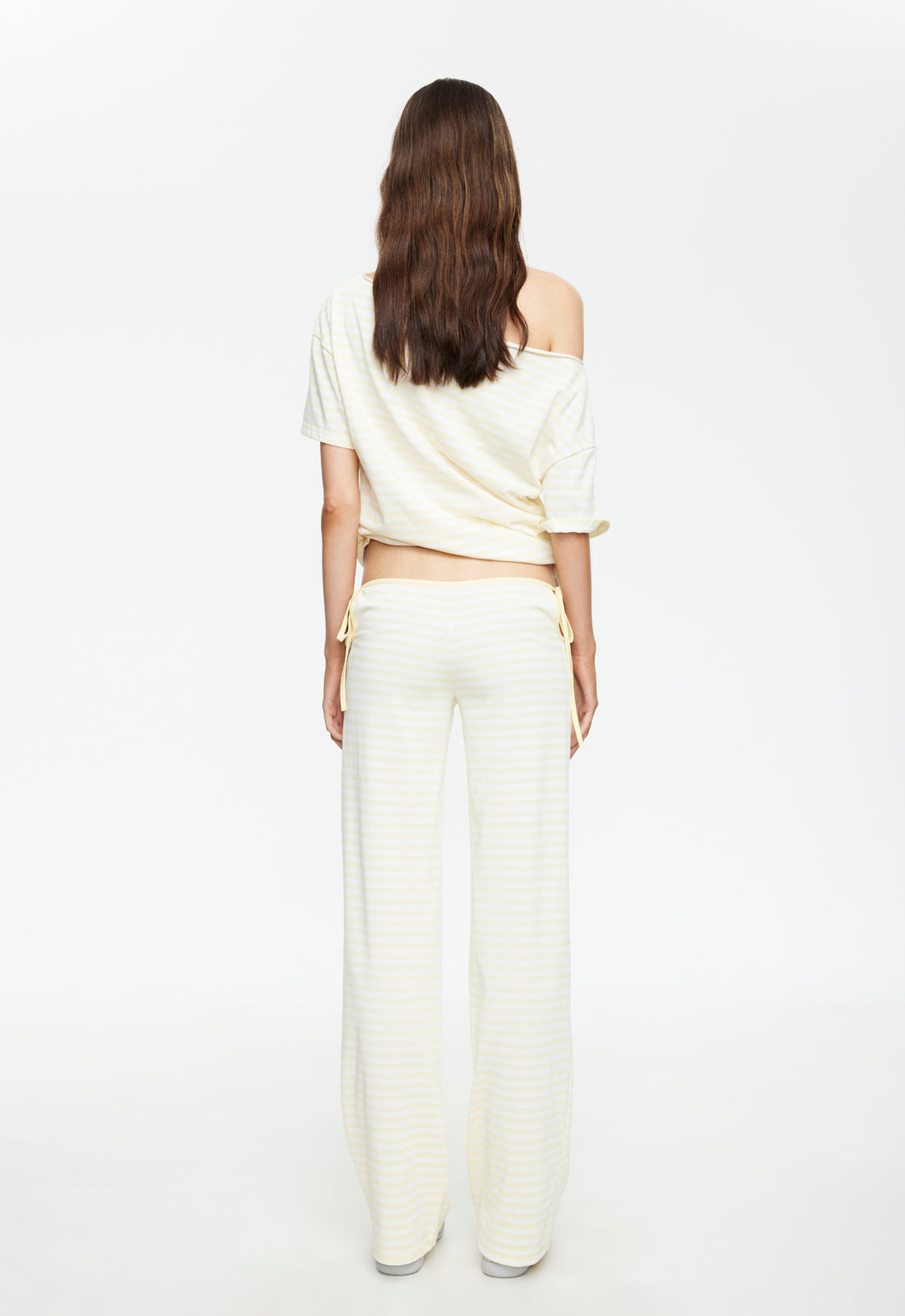 BLOOM TIE PANT - LEMONTINI