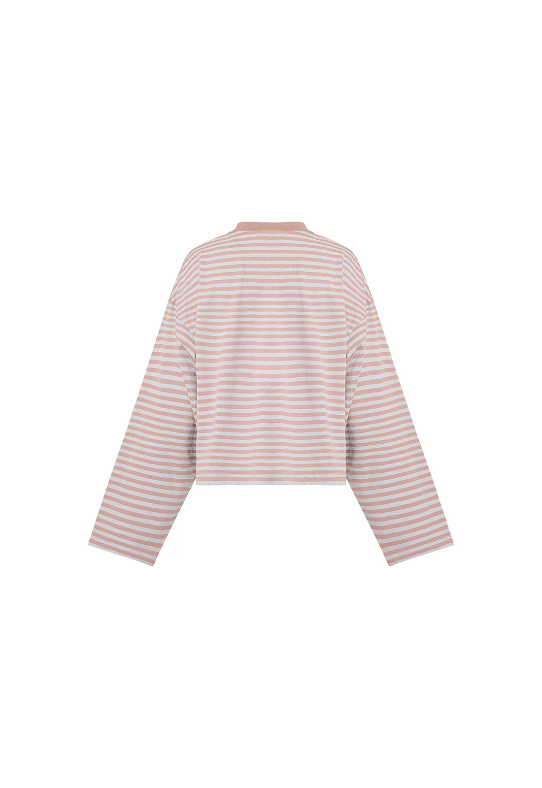BLOOM LONG SLEEVE - MUTED PASTELS STRIPE