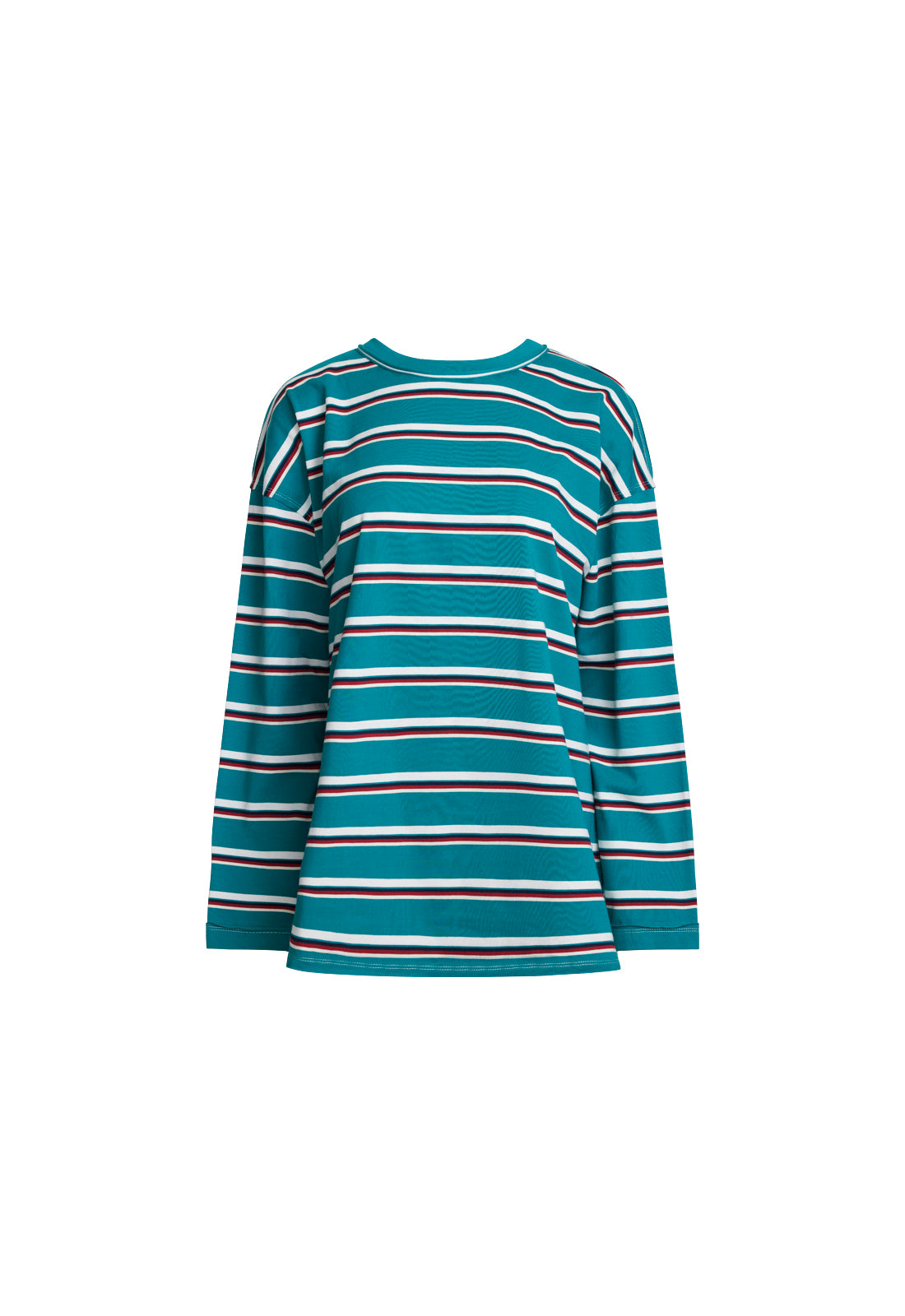 HORIZON LONG SLEEVE - FOREST STRIPE