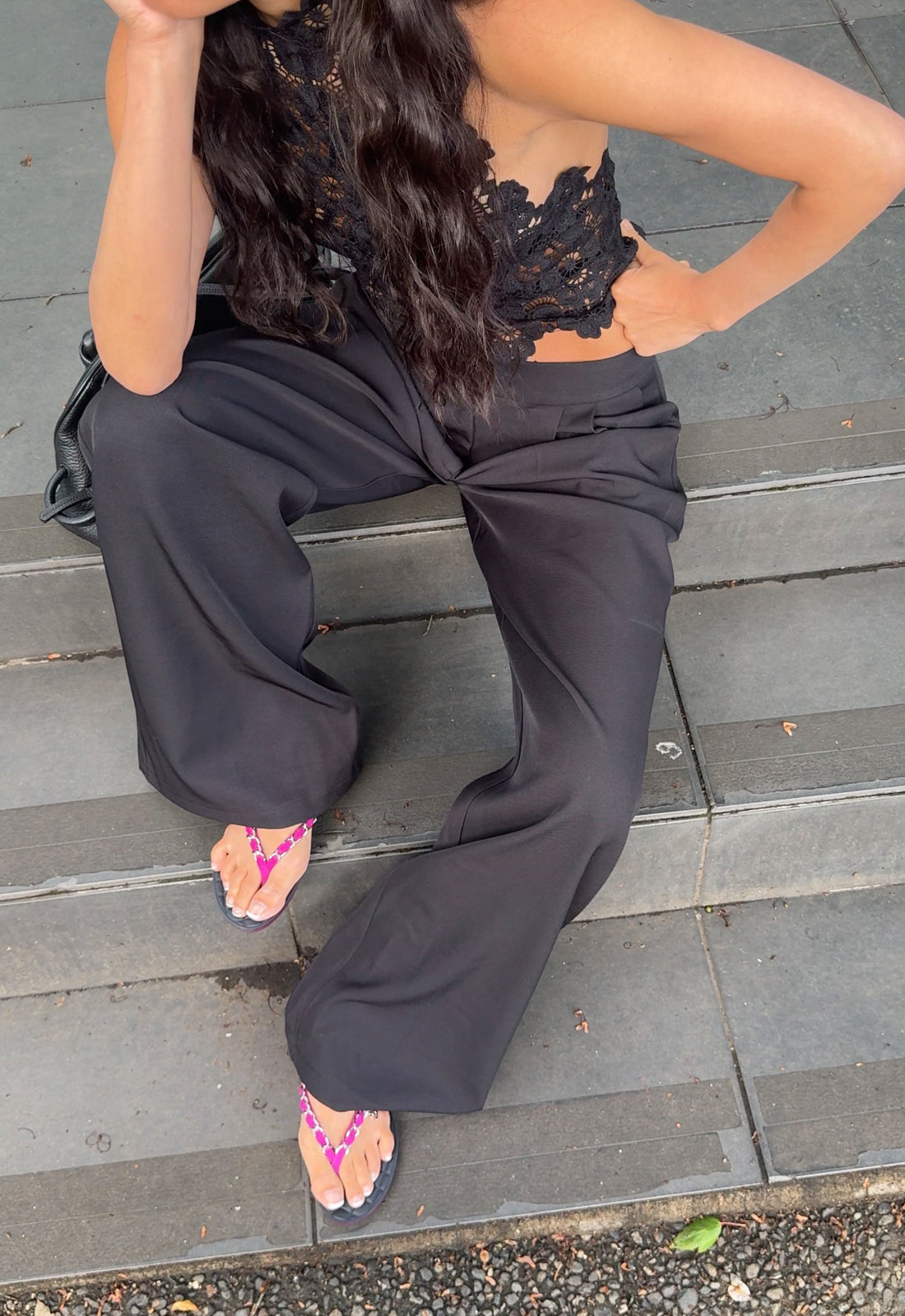 COURTSIDE PANT - NOIR