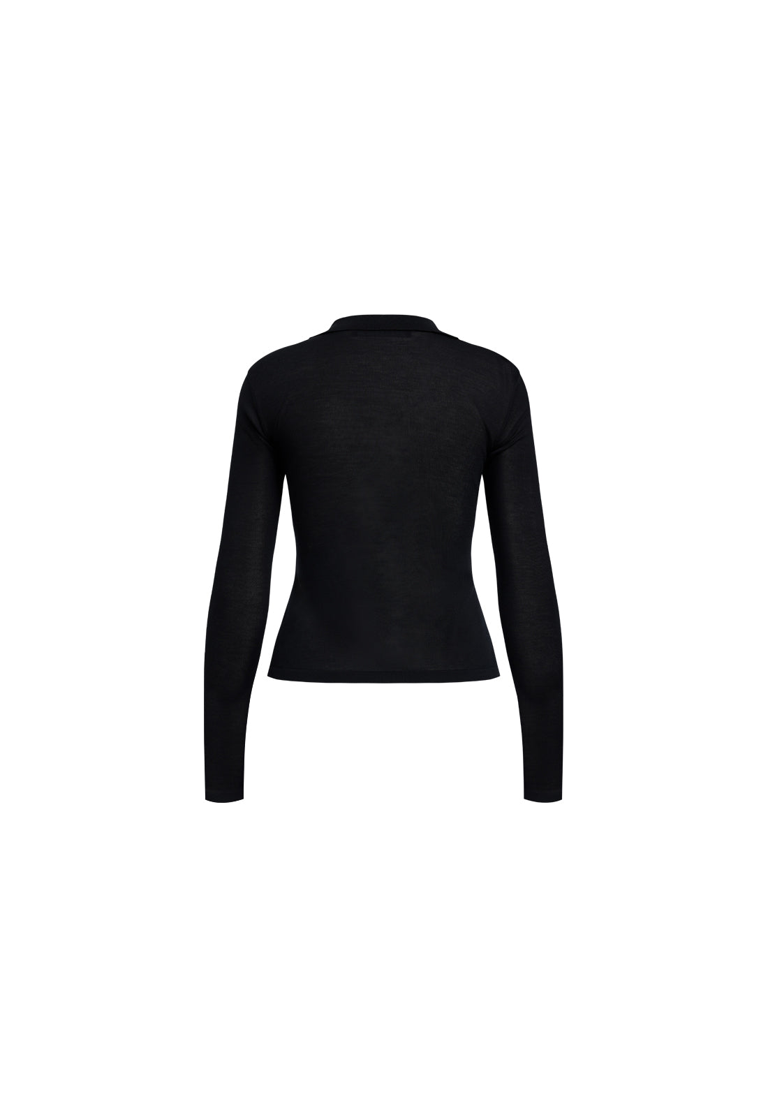 BANKS LONG SLEEVE TOP - ONYX