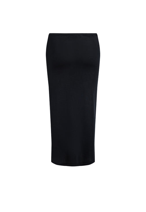 BANKS MIDI SKIRT - ONYX