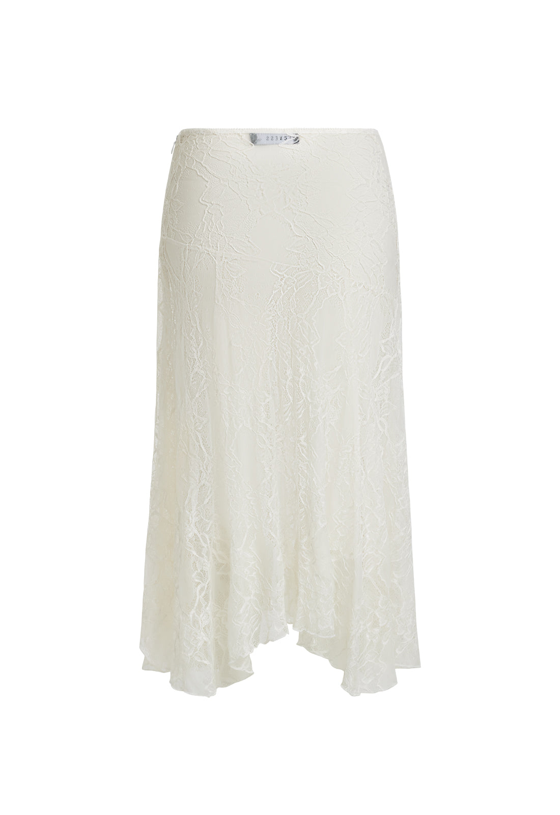 IN BLOOM LACE MIDI SKIRT - IVORY