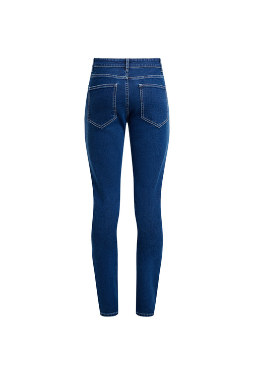 IN BLOOM SKINNY JEAN - BLUE DENIM