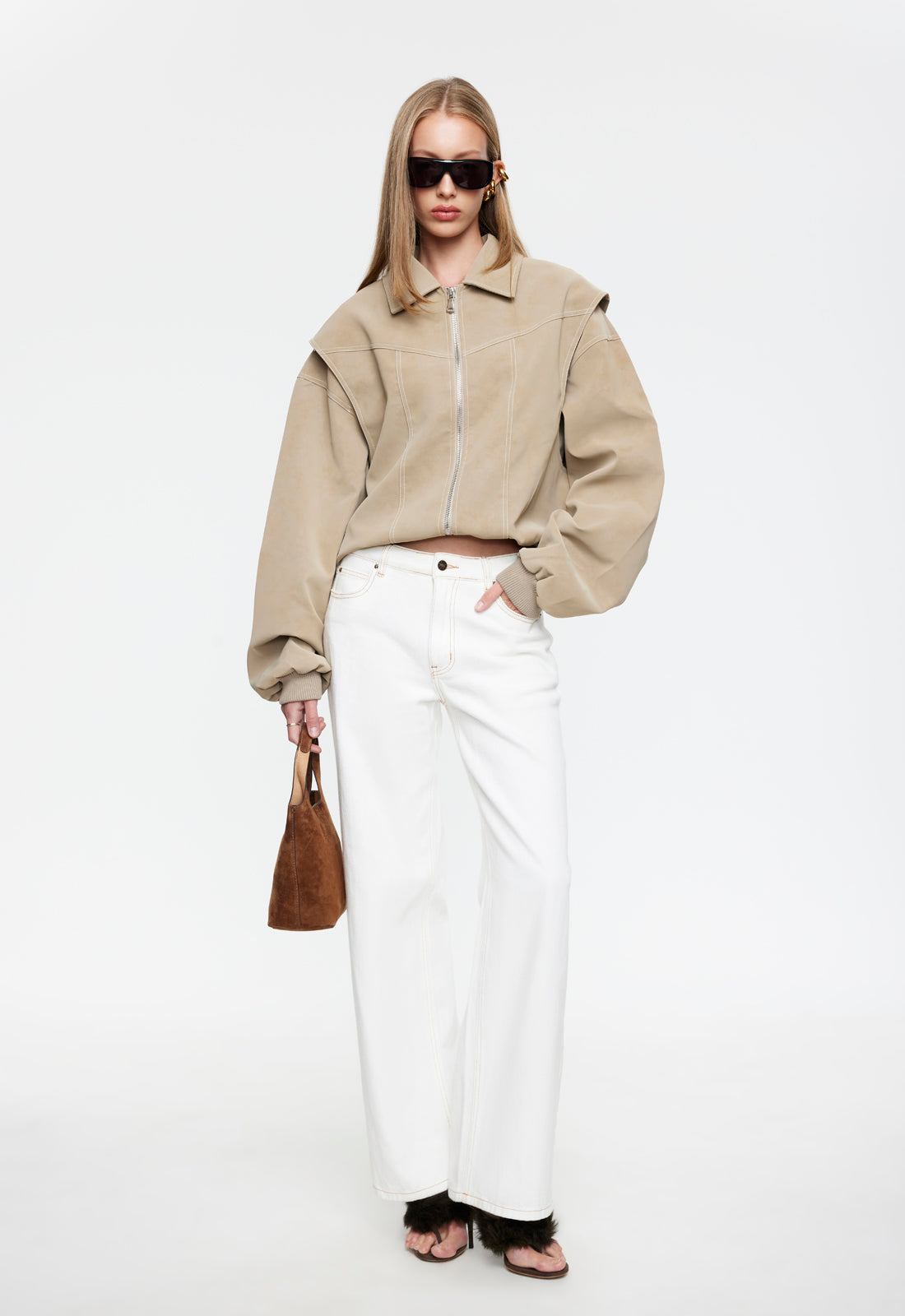 VISTA BOMBER - LATTE