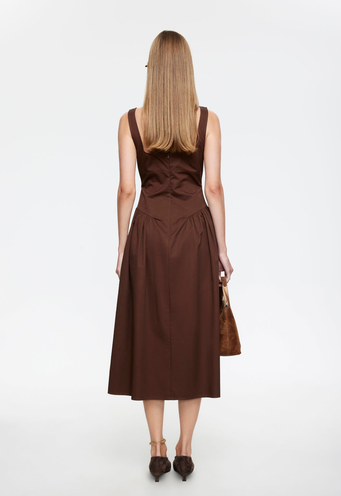 LUNA ROSA MAXI DRESS - CHOCOLATE LIONESS FASHION LUNA ROSA MAXI DRESS - CHOCOLATE LIONESS FASHION