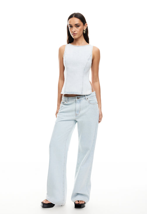 Lippia DS Trousers in Denim