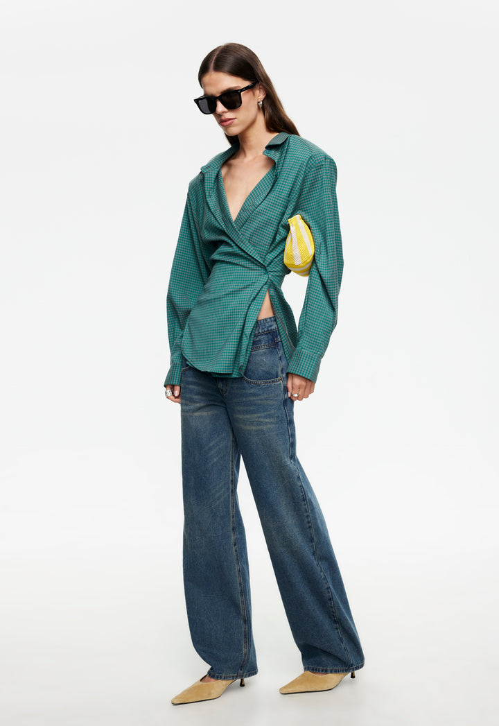 NOTTING HILL SHIRT - FOREST PLAID