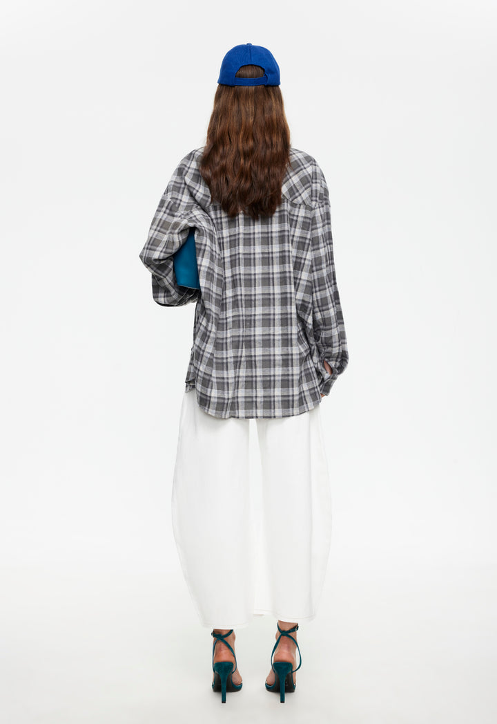 HORSESHOE CROPPED JEAN - PORCELAIN