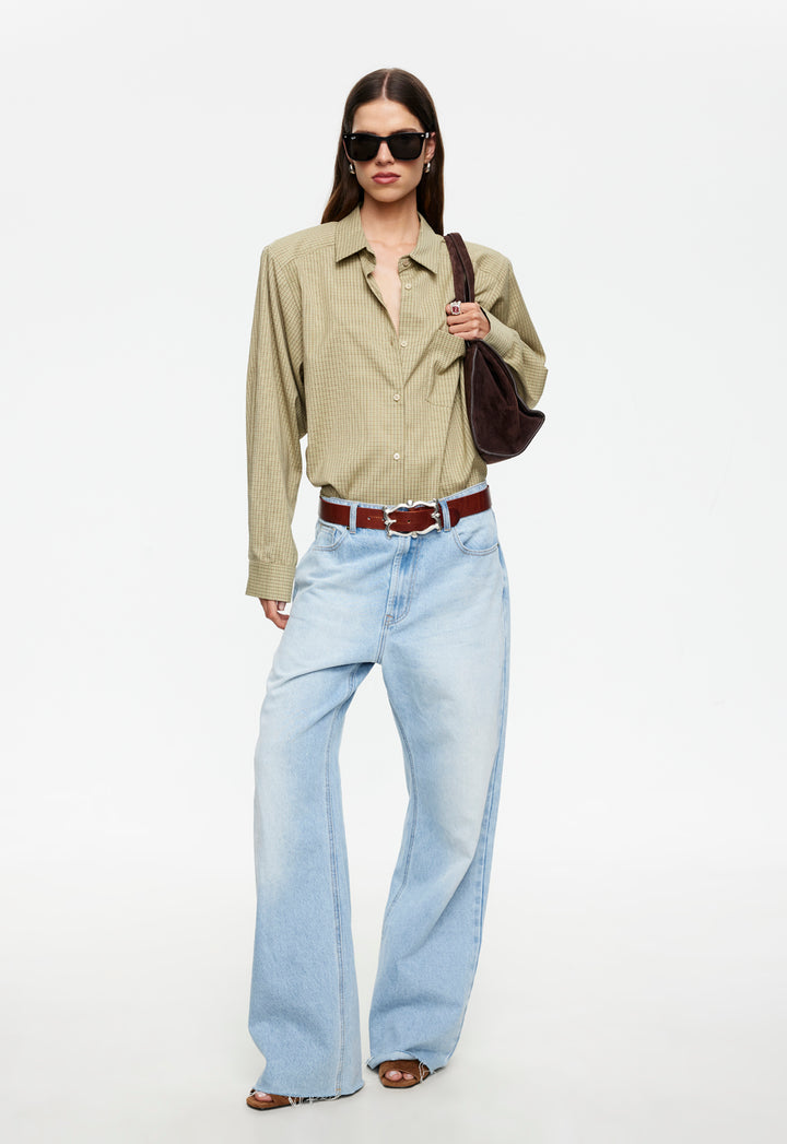 NOTTING HILL SHIRT - EARTH PLAID
