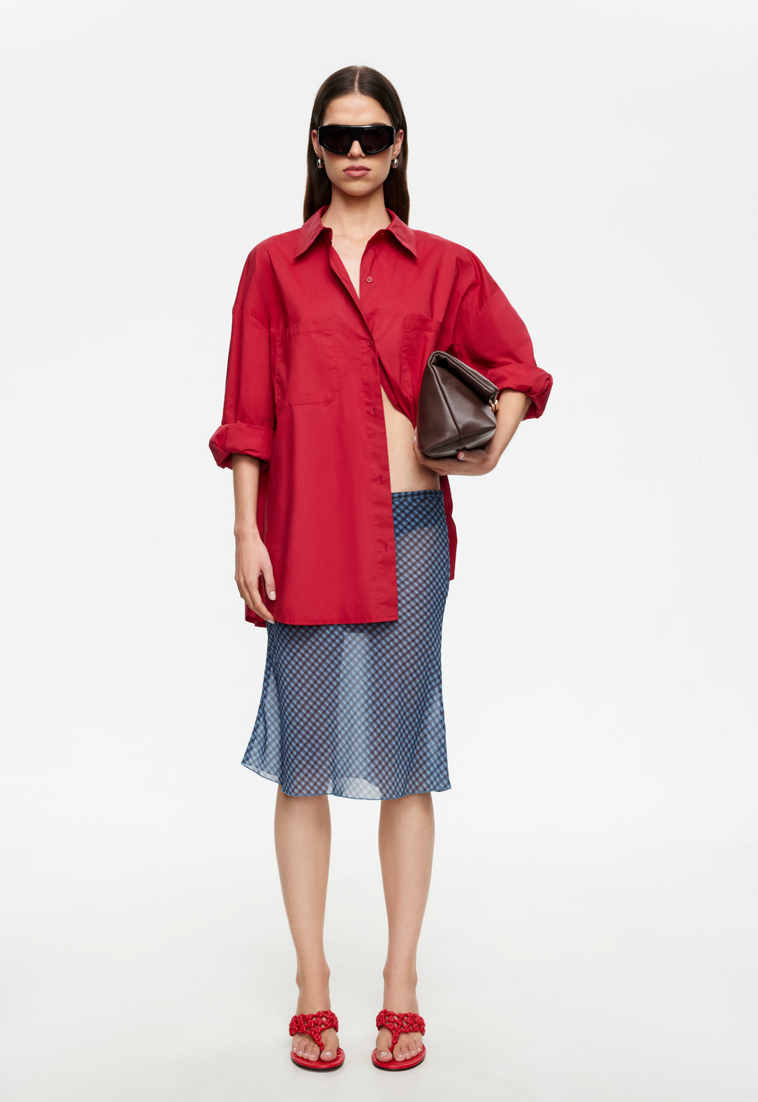 CLARITY SHIRT - CRIMSON