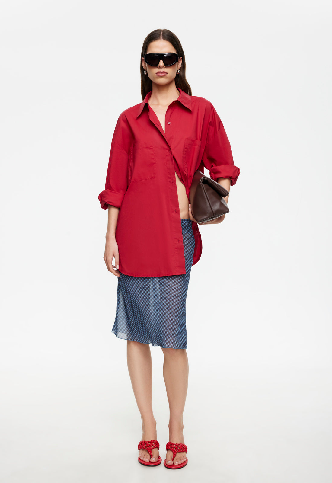 CLARITY SHIRT - CRIMSON