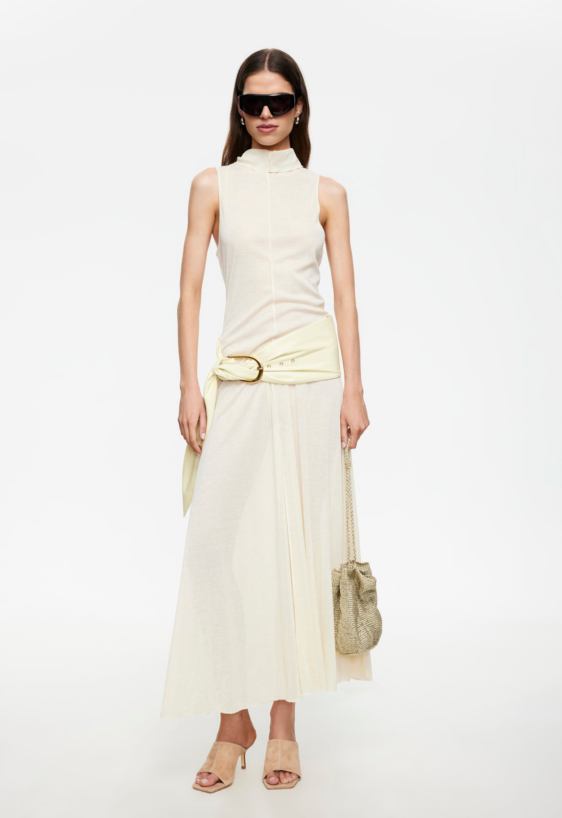 LAST LIGHT MAXI DRESS - CREAM
