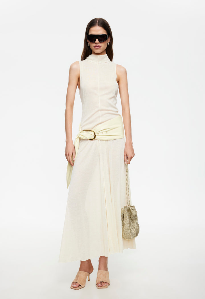 LAST LIGHT MAXI DRESS - CREAM