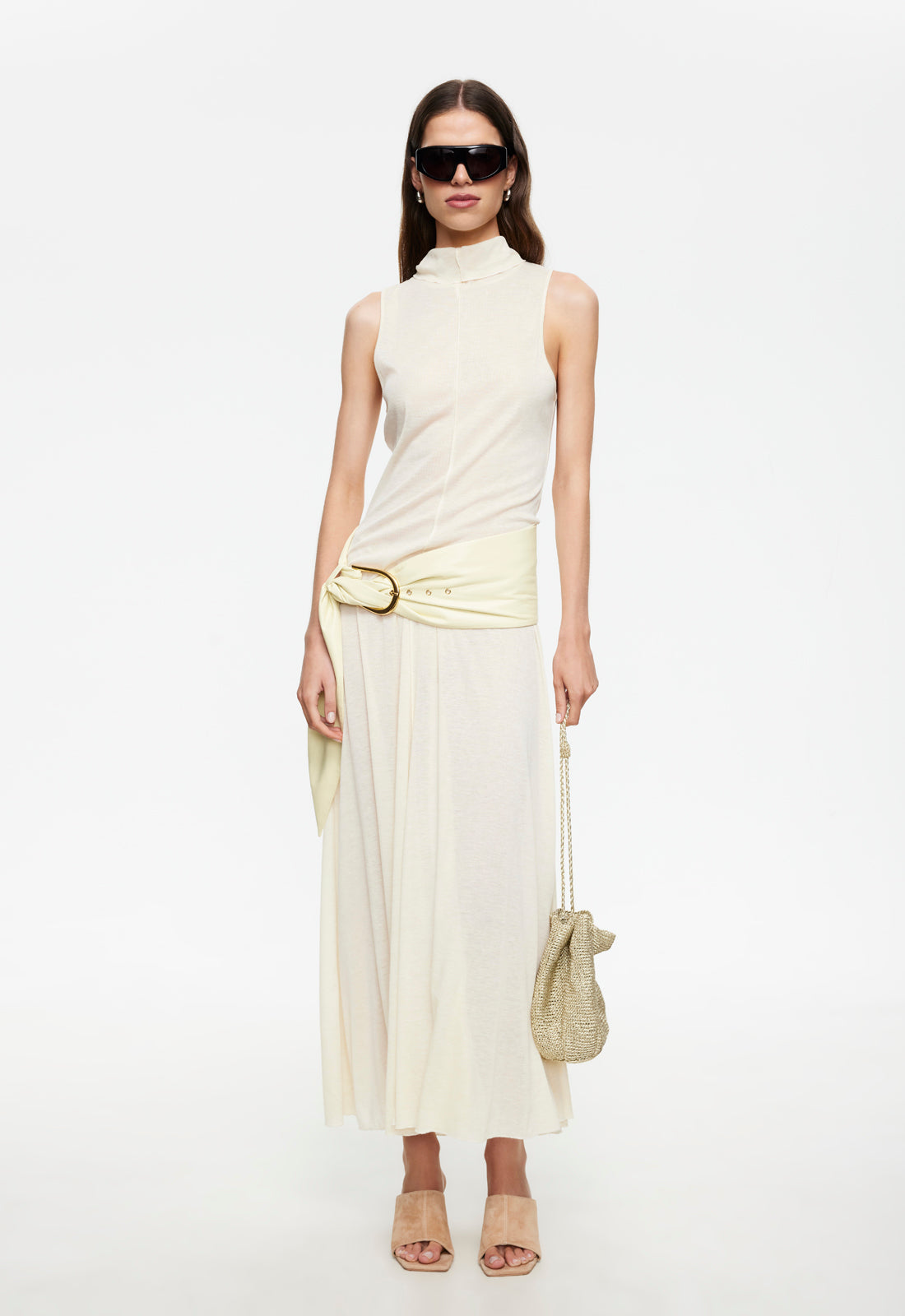 LAST LIGHT MAXI DRESS - CREAM