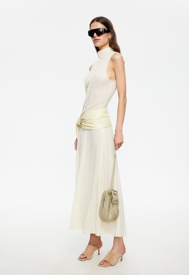 LAST LIGHT MAXI DRESS - CREAM
