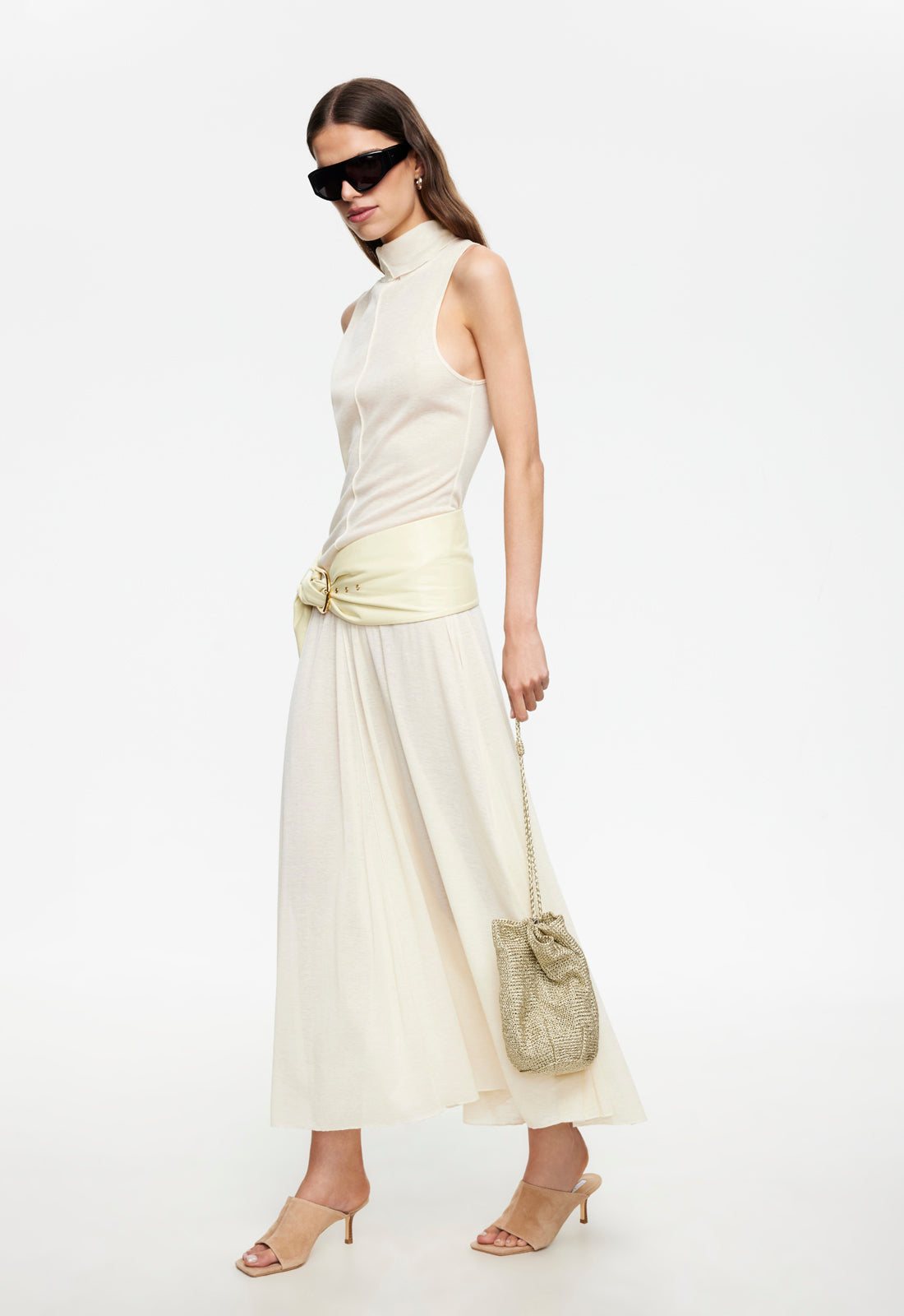 LAST LIGHT MAXI DRESS - CREAM