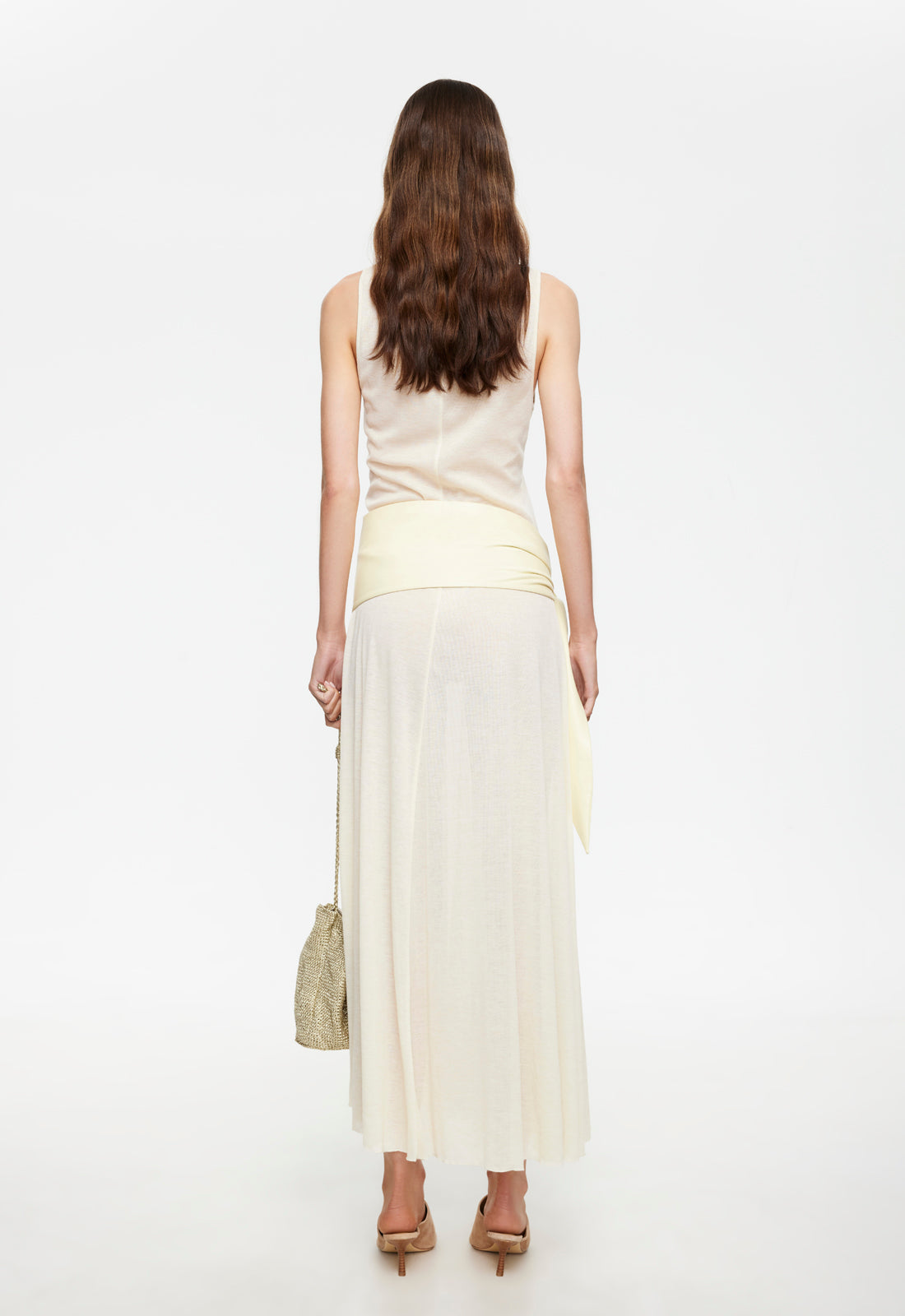 LAST LIGHT MAXI DRESS - CREAM