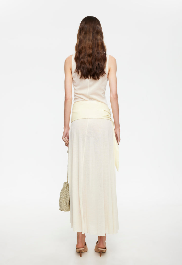LAST LIGHT MAXI DRESS - CREAM