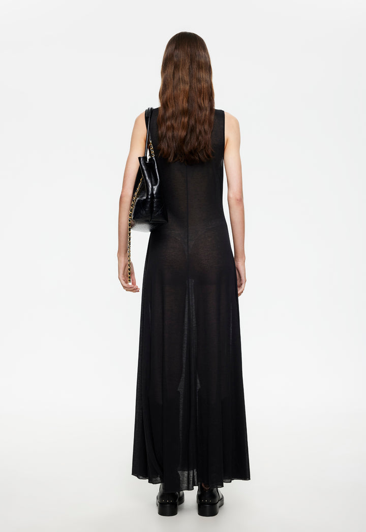 LAST LIGHT MAXI DRESS - ONYX