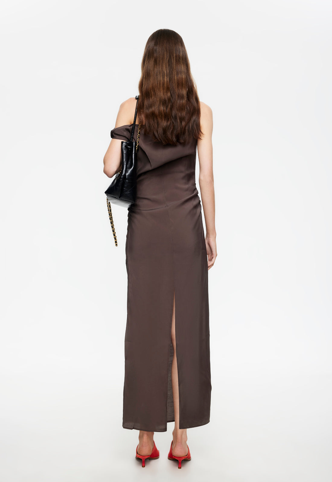 SWEETHEART MAXI DRESS - COCOA