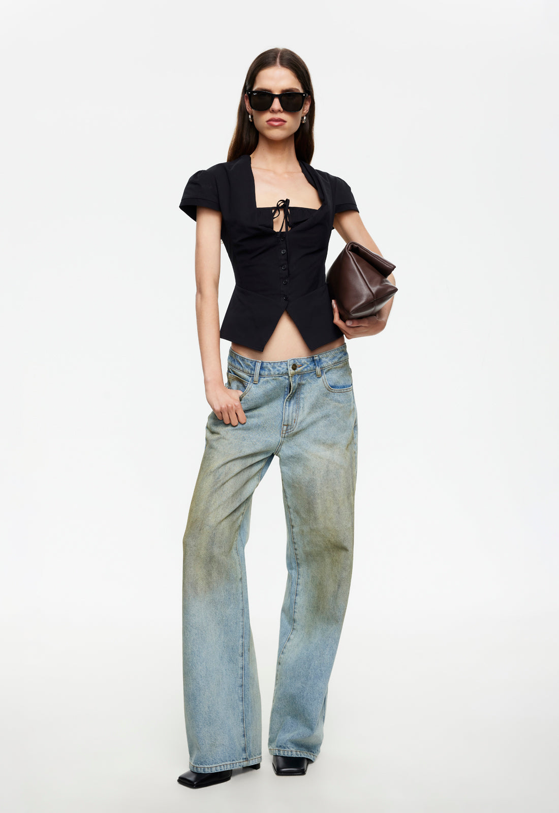 KENDALL TOP - NOIR