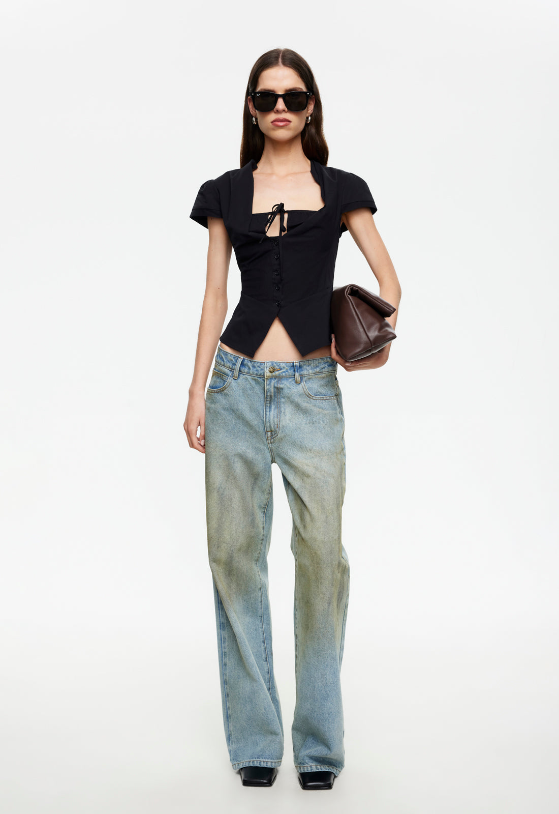 KENDALL TOP - NOIR