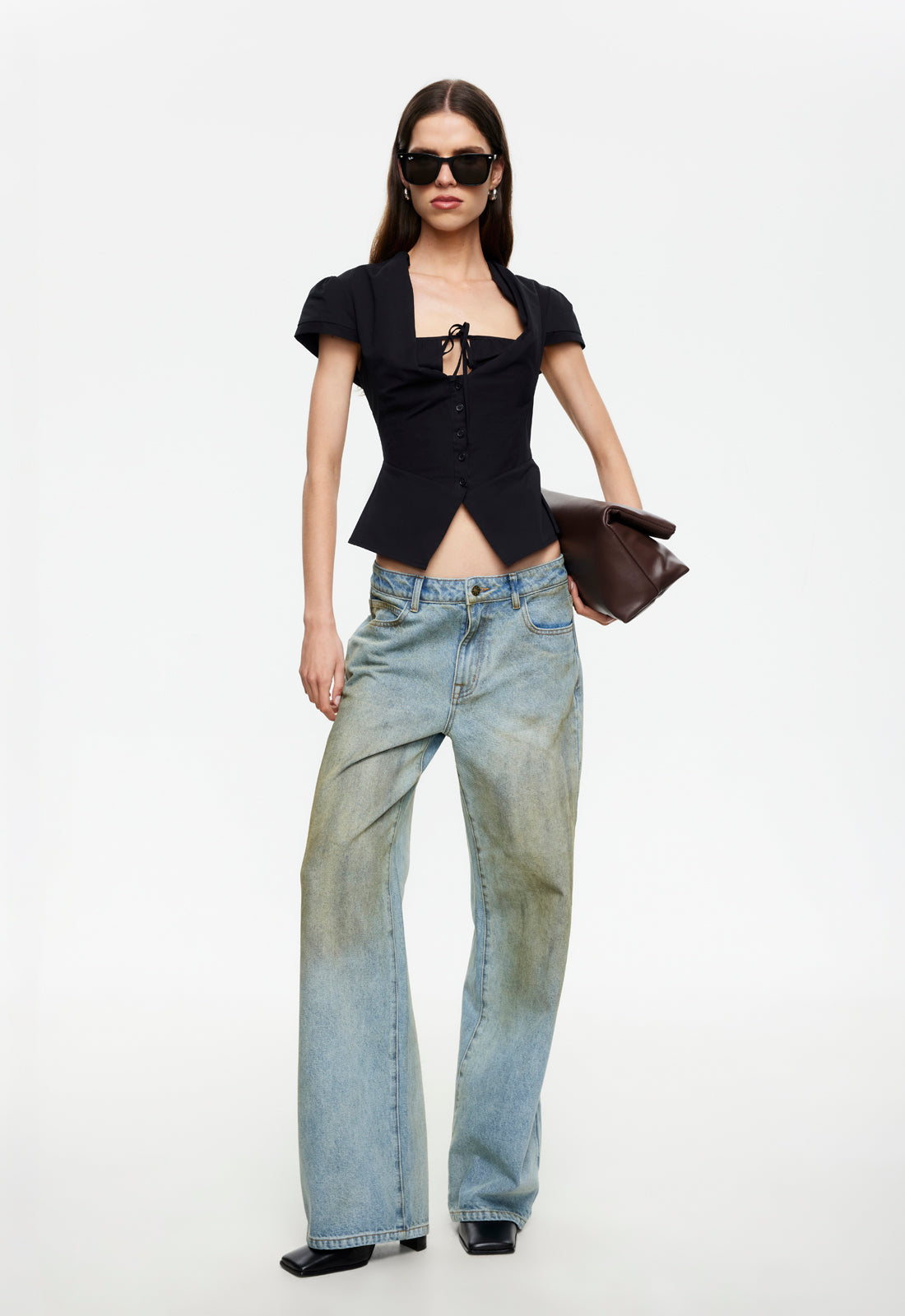 KENDALL TOP - NOIR