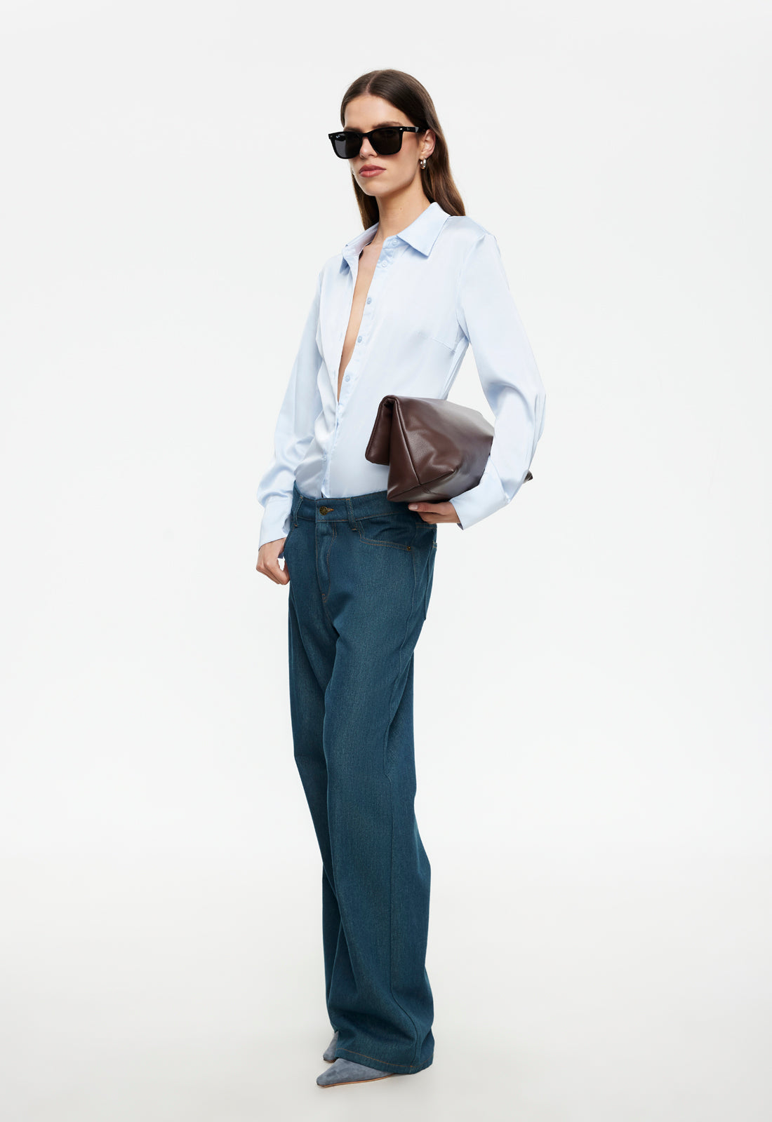 PEAK JEAN - WASHED BLUE