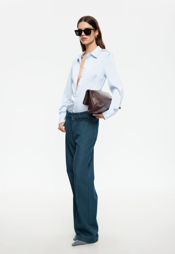 PEAK JEAN - WASHED BLUE