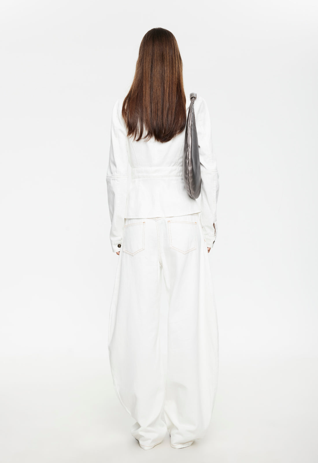 BROOKLYN DENIM JACKET - PORCELAIN