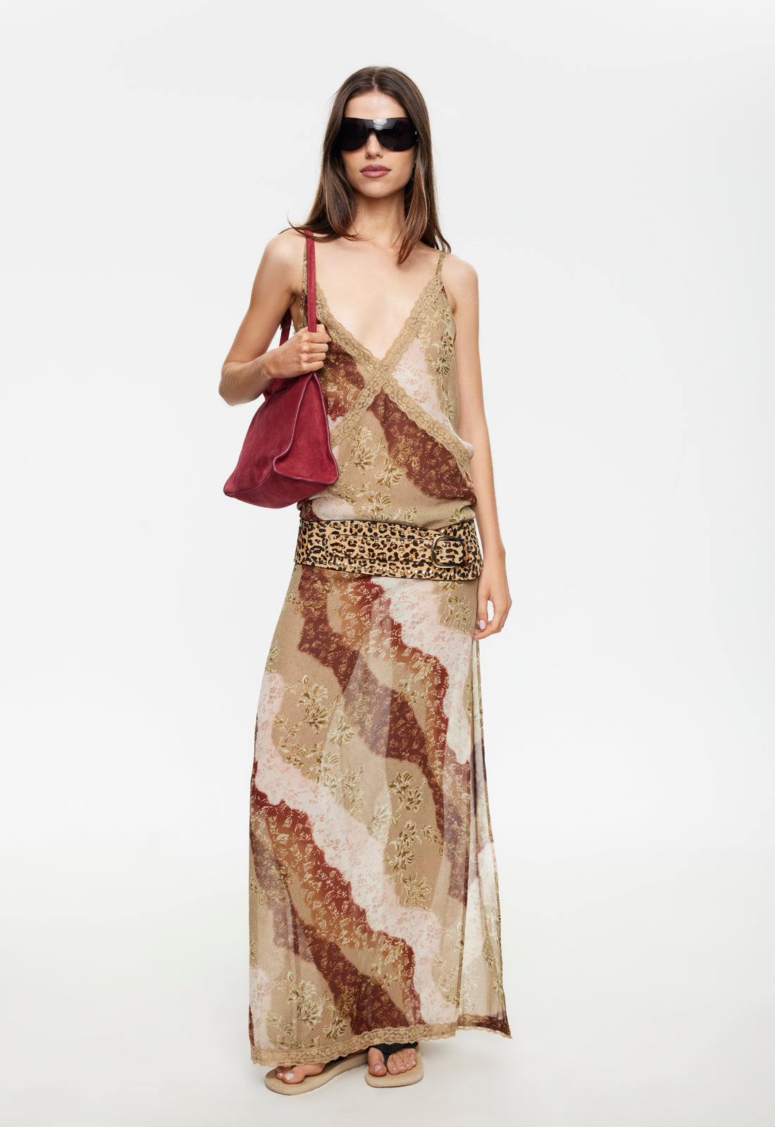 MELROSE MAXI DRESS - VINTAGE FLORAL
