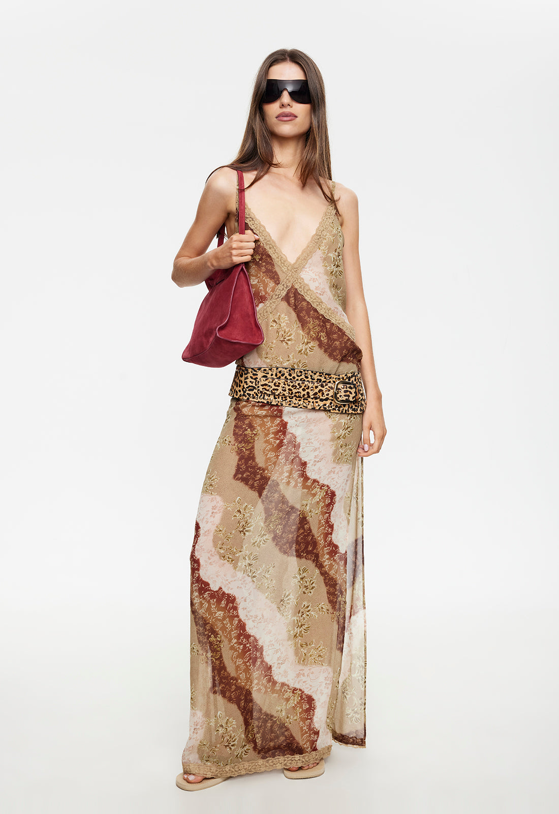 MELROSE MAXI DRESS - VINTAGE FLORAL