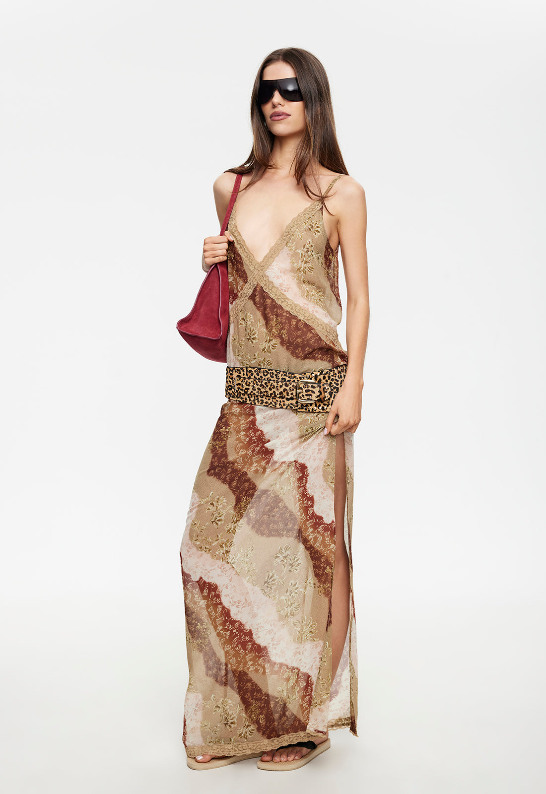 MELROSE MAXI DRESS - VINTAGE FLORAL