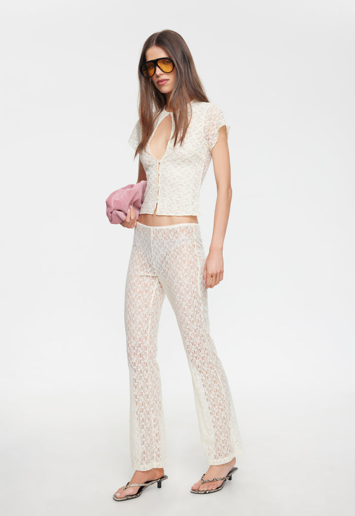LOVE LETTERS PANT - LEMON