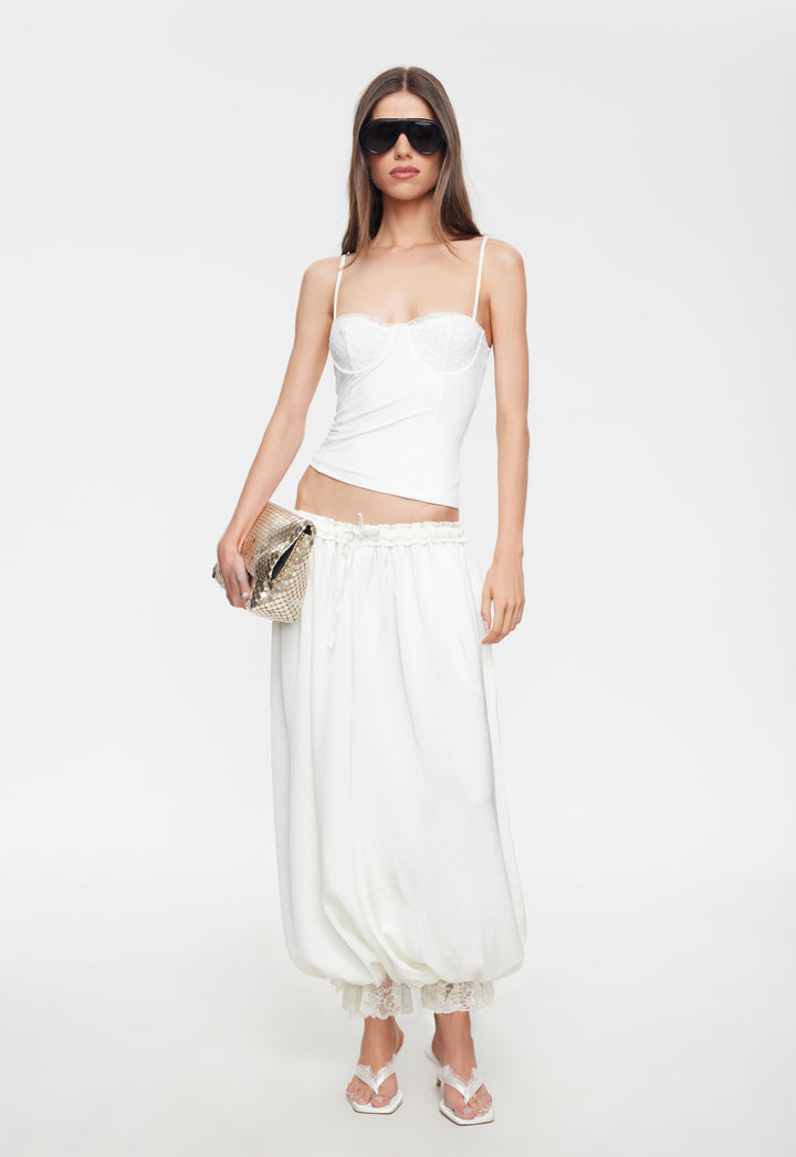 KISS & TELL PANT - IVORY