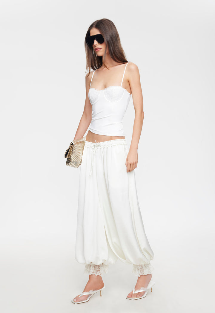 KISS & TELL PANT - IVORY