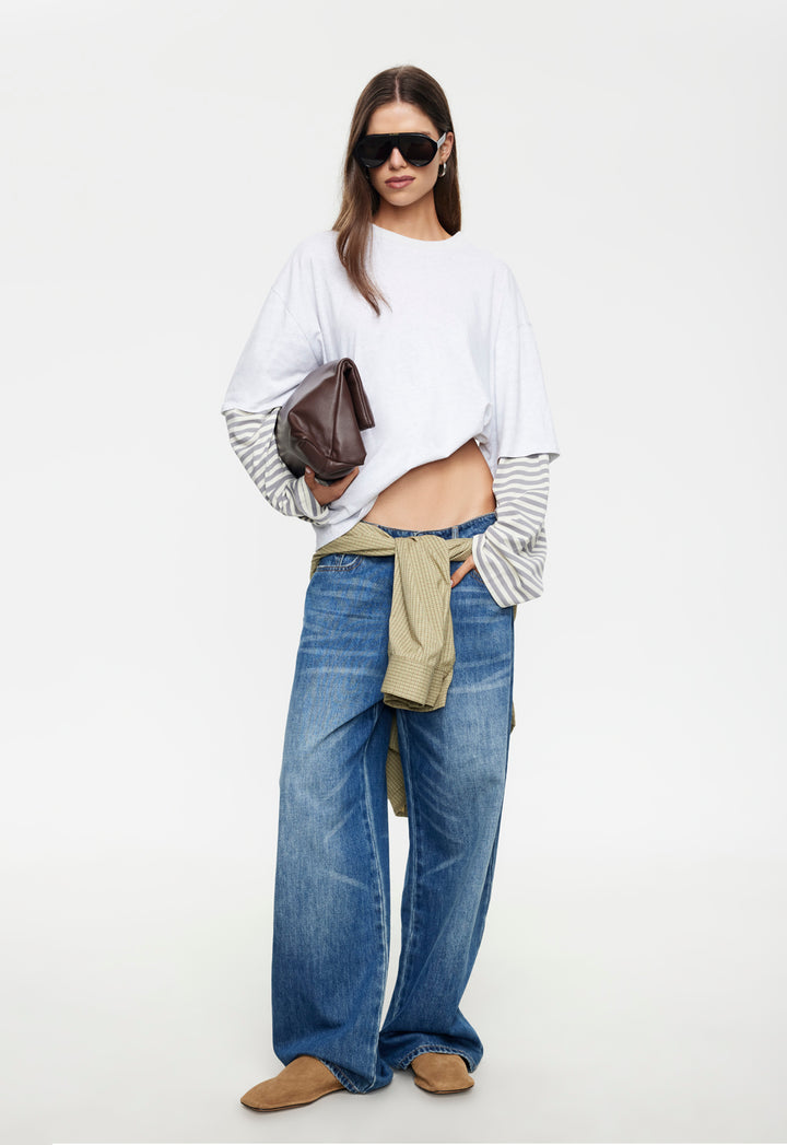 BOTTEGA SHIRT - ASH STRIPE