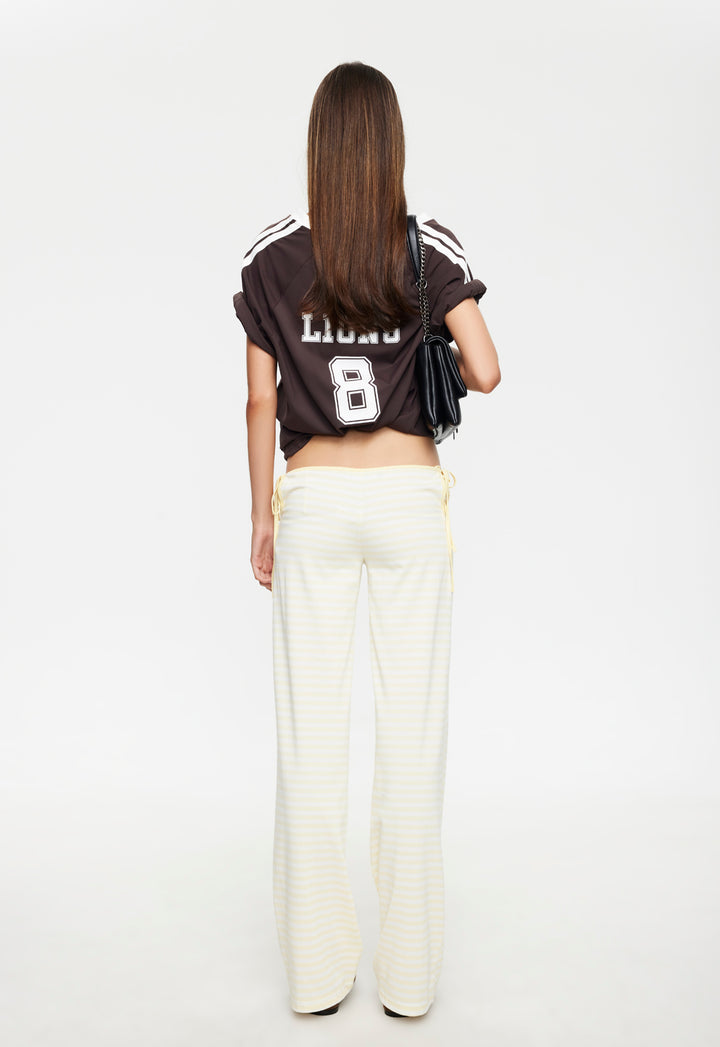 BLOOM TIE PANT - LEMONTINI