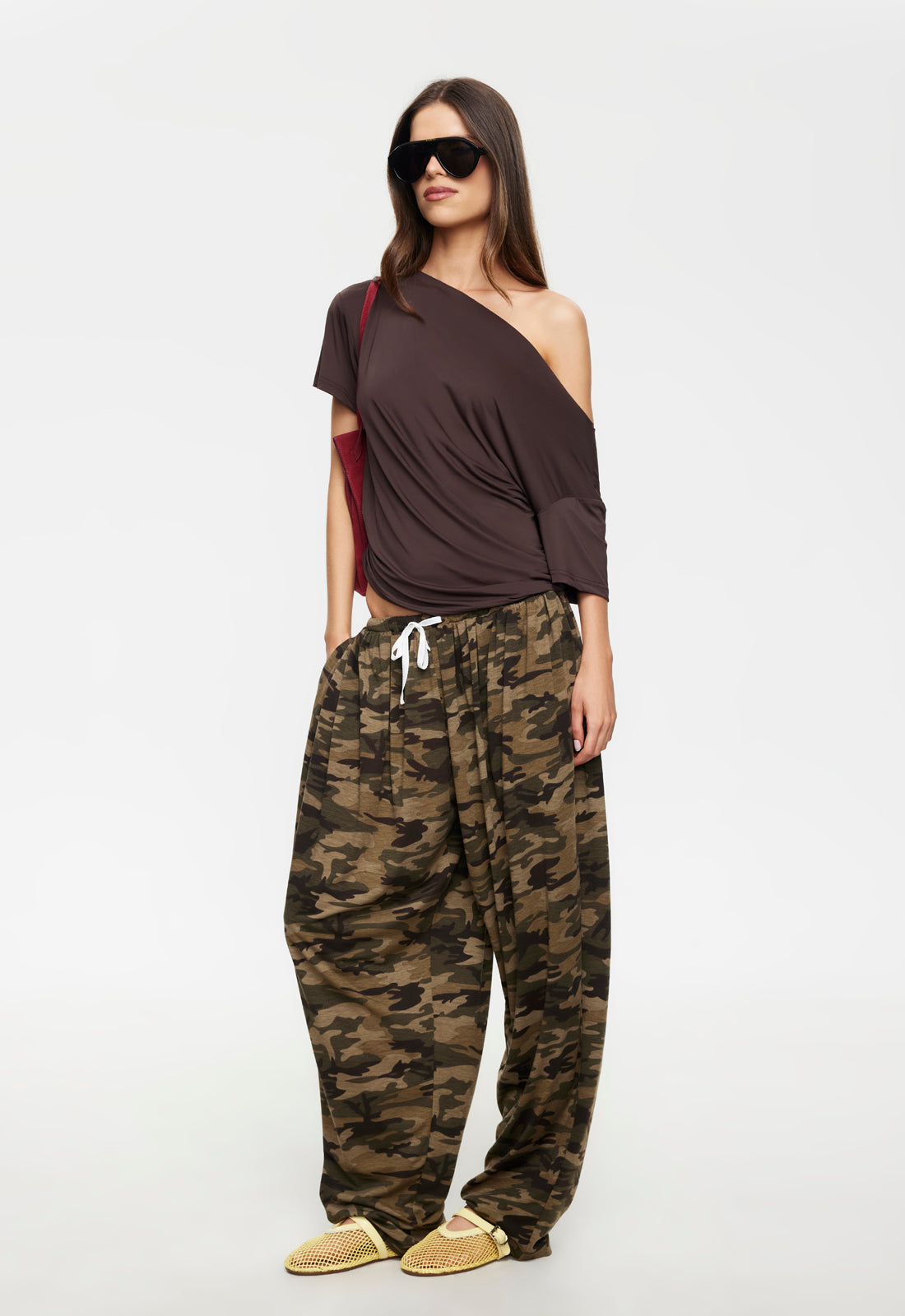 WILDLANDS TEE - CHOCOLATE