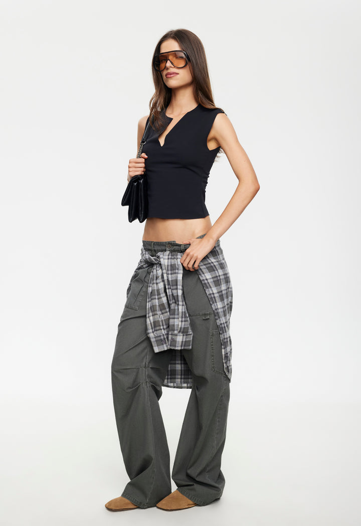 TRIBECA TOP - NOIR