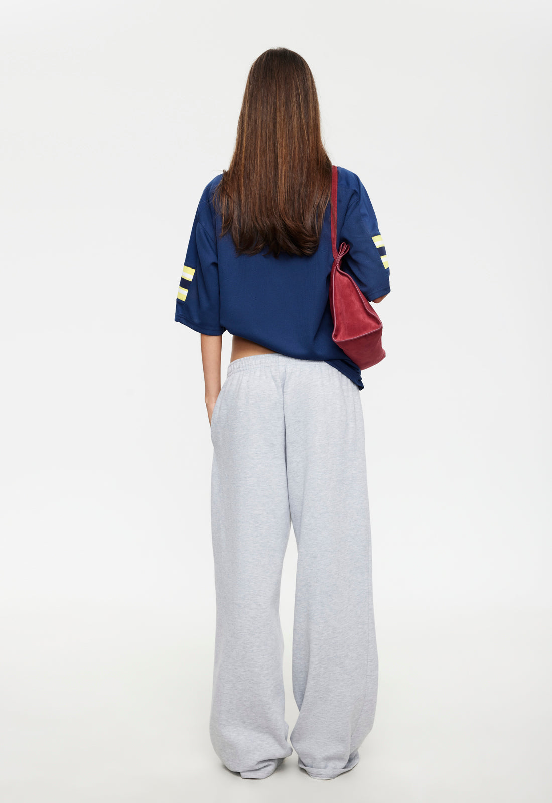 GOODFELLA TRACK PANT - GREY MARLE