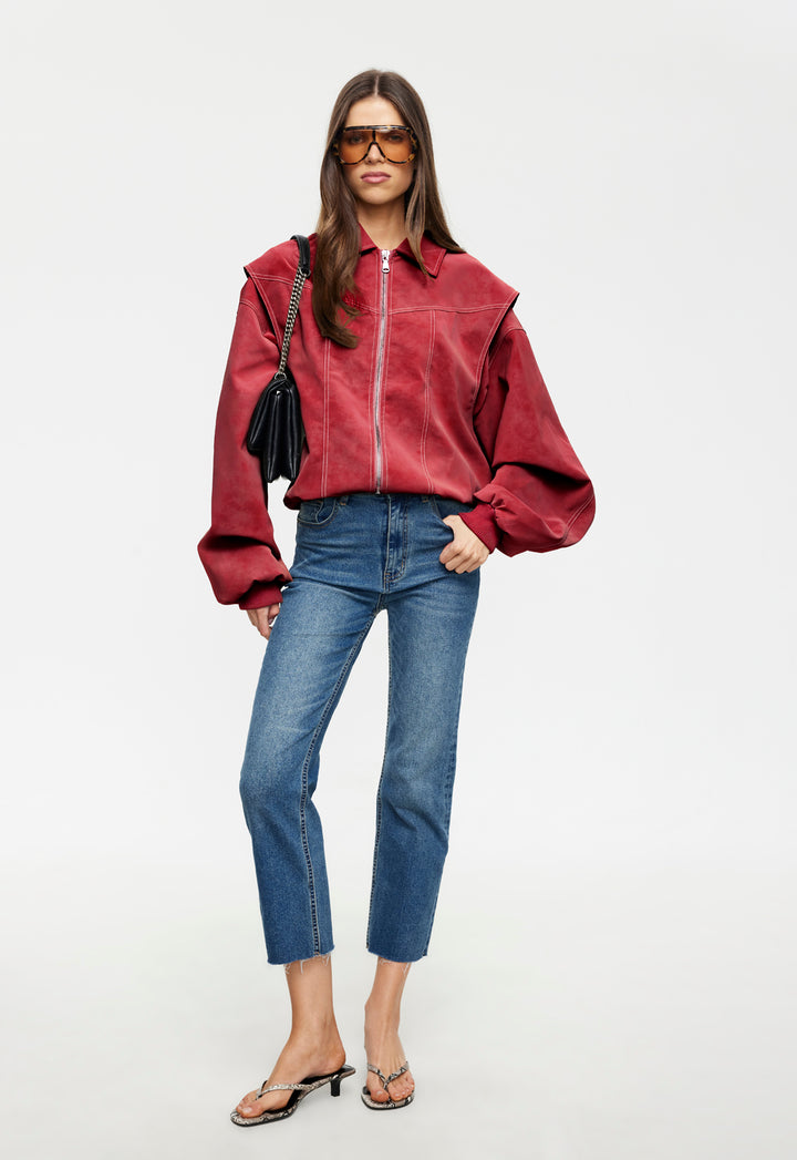 VISTA BOMBER - CRIMSON